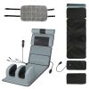 Full Body Electric Massage Mat Heating Vibration Massage Pad Cushion Back Massage Mattress Chair Pad with Neck Foot Massage Head Pillow and Cloth Lumb