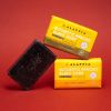 Alaffia Authentic African Black Soap Triple Milled - Charcoal Reishi, 5 oz