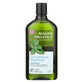 Avalon Organics Revitalizing Shampoo Peppermint Botanicals, 11 Fl Oz