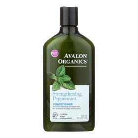 Avalon Organics Revitalizing Conditioner with Babassu Oil Peppermint, 11 Fl Oz