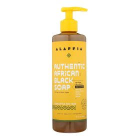 Alaffia African Black Soap - Eucalyptus Tea Tree, 16 Fl Oz.