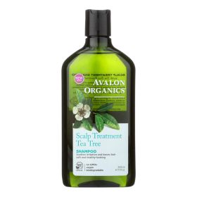 Avalon Organics Scalp Treatment Tea Tree Shampoo, 11 Fl Oz