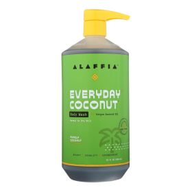 Alaffia Coconut & Coffee Berry Purely Coconut Body Wash - 1 Each - 32 Fz