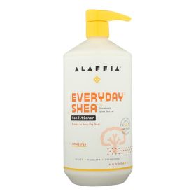 Alaffia Everyday Shea Moisturizing Unscented Conditioner, 32 Fl Oz