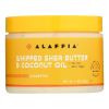 Alaffia Whipped Shea Butter & Coconut Oil - Unscented, 4 oz