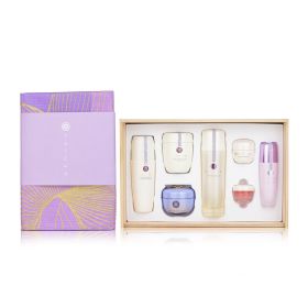 Tatcha - Special Edition Luxury Kiri Set (5pcs): The Camellia Cleansing Oil, The Rice Polish, The Essence, The Dewy Skin Cream, The Silk Peon