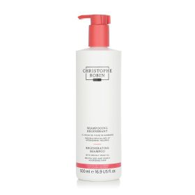 CHRISTOPHE ROBIN Regenerating Shampoo with Prickly Pear Oil - Dry & Damaged Hair 16.9oz